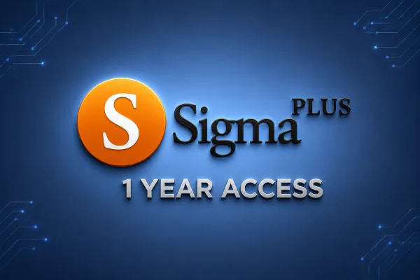 Sigma Plus Digital License (Without Box) Activation [3 Months]