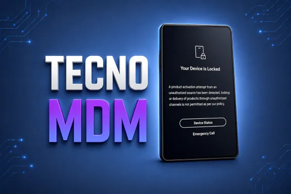 Suppression MDM Tecno/iTel/Infinix UNIQUEMENT Déverrouillage permanent par Imei + Photo de verrouillage